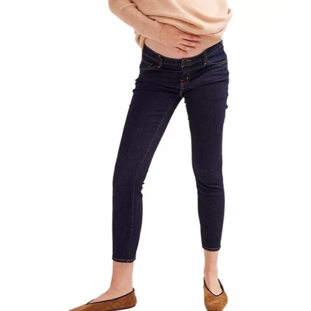 Hatch The Under the bump Slim Maternity Jeans Dark wash